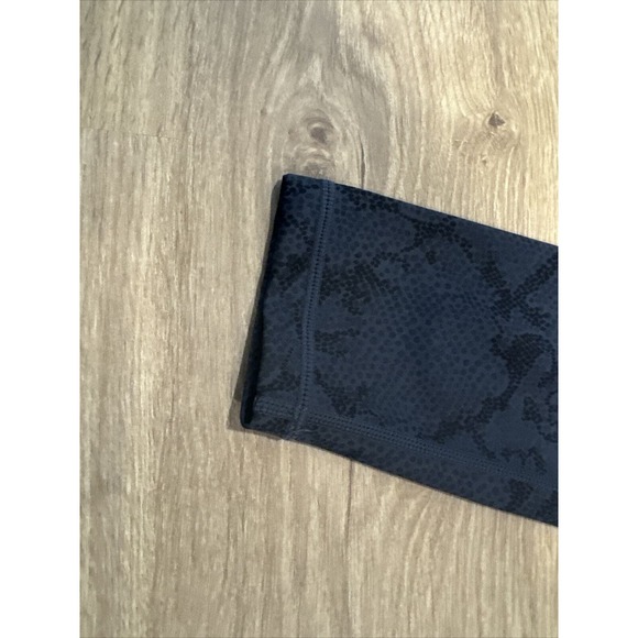 ALLFENIX High waisted Python Charcoal Leggings Running/Yoga Sz M 25" inseam - Picture 3 of 9